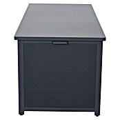 Siena Garden Garten-Aufbewahrungsbox Sabano (181 x 79,3 x 75 cm, Aluminium, Anthrazit) | BAUHAUS