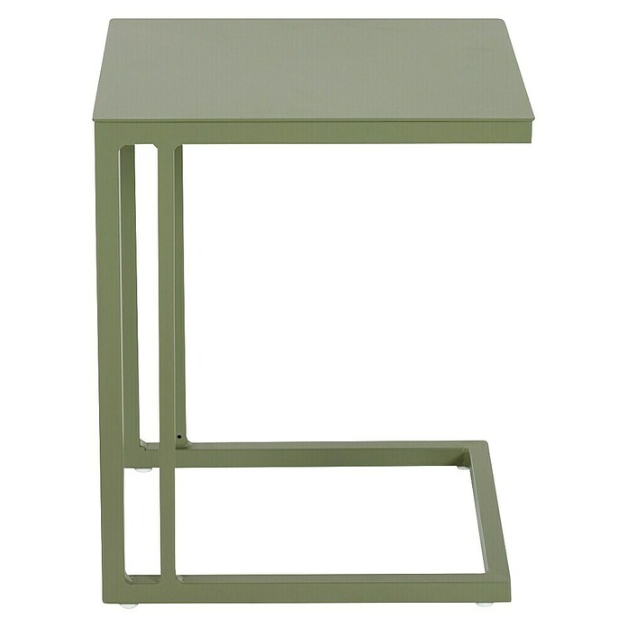 Siena Garden Garten-Beistelltisch Ramo (L x B x H: 33,5 x 40 x 50 cm, Melamin, Quadratisch, Olive) | BAUHAUS