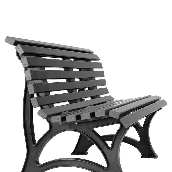 Blome Gartenbank Helgoland (150 cm, PVC, Graphit)