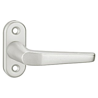Portaferm Fenstergriff (Vierkantstift: 7 mm, Silber, Universell einsetzbar, Form Drücker: L-Form)