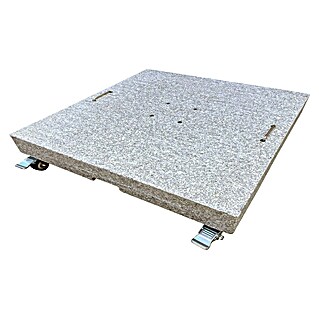 Siena Garden Granitschirmständer Ennio Base mit Rollen (150 kg, L x B: 76 x 76 cm)