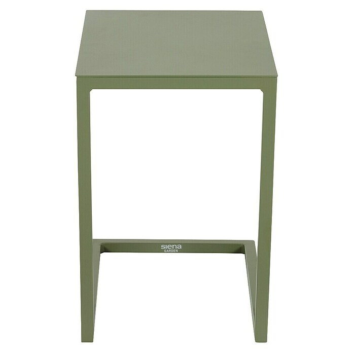 Siena Garden Garten-Beistelltisch Ramo (L x B x H: 33,5 x 40 x 50 cm, Melamin, Quadratisch, Olive) | BAUHAUS