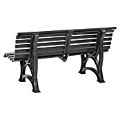 Blome Gartenbank Helgoland (150 cm, PVC, Graphit)
