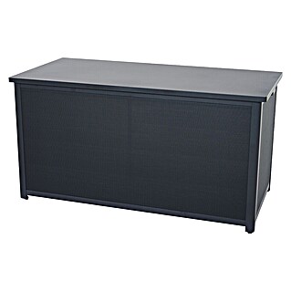 Siena Garden Garten-Aufbewahrungsbox Sabano (159 x 79,3 x 83 cm, Aluminium, Anthrazit)