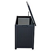 Siena Garden Garten-Aufbewahrungsbox Sabano (135,5 x 58,7 x 75 cm, Aluminium, Anthrazit) | BAUHAUS
