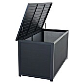 Siena Garden Garten-Aufbewahrungsbox Sabano (159 x 79,3 x 83 cm, Aluminium, Anthrazit) | BAUHAUS