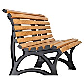 Blome Gartenbank Helgoland (B x T x H: 150 x 64 x 80 cm, Braun, Schwarz) | BAUHAUS