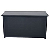 Siena Garden Garten-Aufbewahrungsbox Sabano (135,5 x 58,7 x 75 cm, Aluminium, Anthrazit) | BAUHAUS