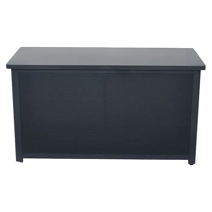 Siena Garden Garten-Aufbewahrungsbox Sabano - 135,5 x 58,7 x 75 cm, Aluminium, Anthrazit - Hier ist eine schicke Aufbewahrungsbox in Anthrazit, ideal für den Garten oder die Terrasse. Sie ist robust und bietet viel Platz für Ihre Gartengeräte oder Spielsachen.