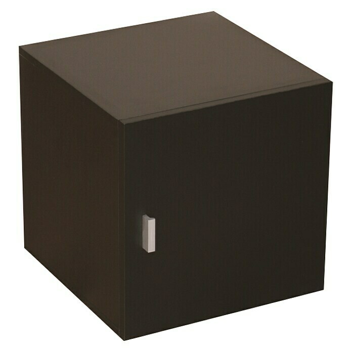 Phönix Caro Container Stor It (L x B x H: 34 x 34 x 34 cm, 1 Metallgriff, Schwarz)