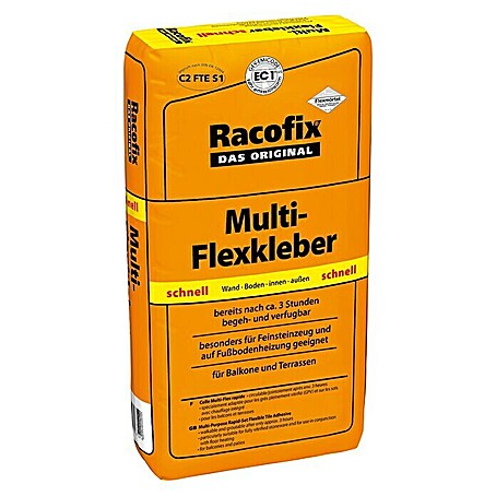 Racofix Flexkleber (25 kg, Schnellhärtend)