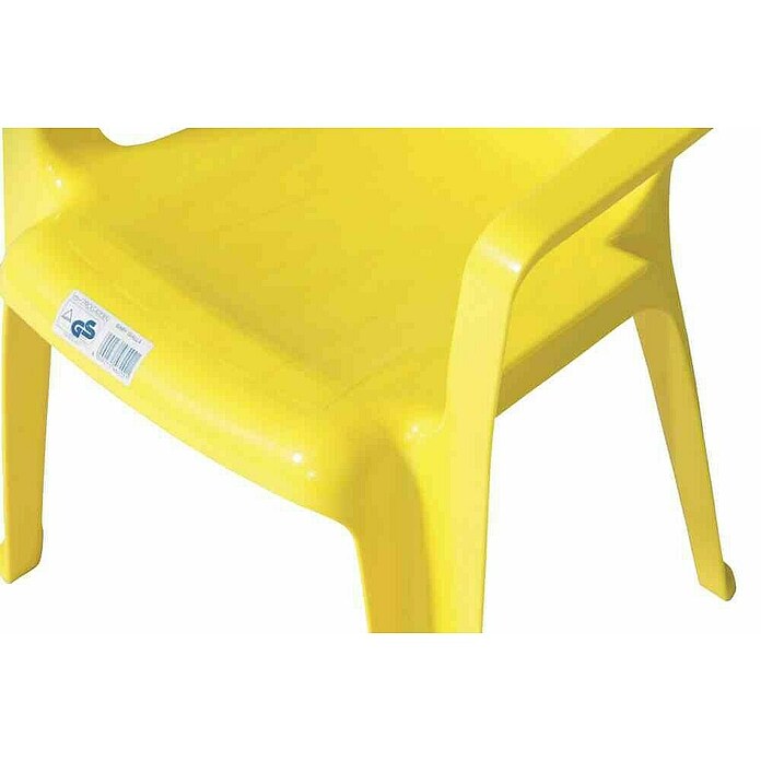 Progarden Kinder-Stapelstuhl Camelia (Gelb, Kunststoff, Breite: 38 cm)