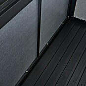 Siena Garden Garten-Aufbewahrungsbox Sabano (135,5 x 58,7 x 75 cm, Aluminium, Anthrazit) | BAUHAUS