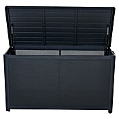 Siena Garden Garten-Aufbewahrungsbox Sabano (135,5 x 58,7 x 75 cm, Aluminium, Anthrazit) | BAUHAUS