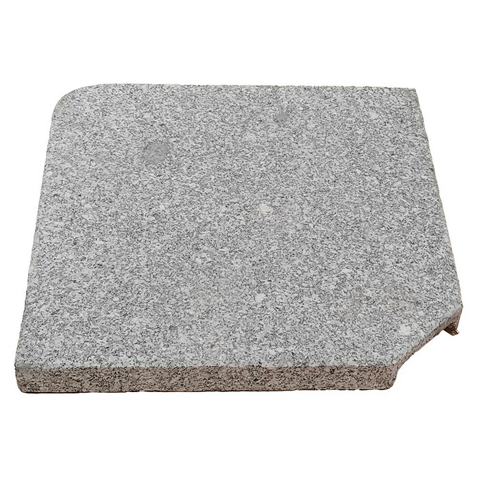 Siena Garden Beschwerplatte Granit Ennio (L x B x H: 47,5 x 47,5 x 4,1 cm, Hellgrau, Granit) | BAUHAUS