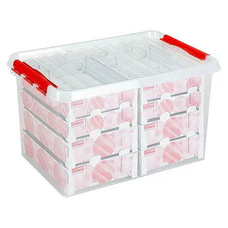 Sunware  Aufbewahrungsbox Q-Line für Weihnachtskugeln