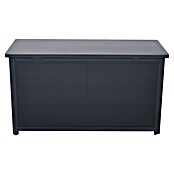 Siena Garden Garten-Aufbewahrungsbox Sabano (135,5 x 58,7 x 75 cm, Aluminium, Anthrazit) | BAUHAUS