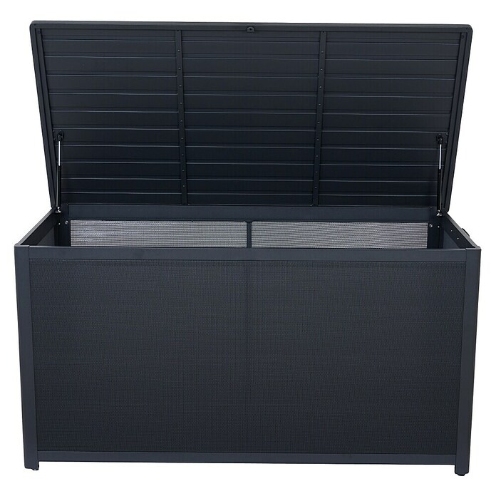 Siena Garden Garten-Aufbewahrungsbox Sabano (159 x 79,3 x 83 cm, Aluminium, Anthrazit) | BAUHAUS