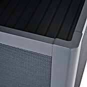 Siena Garden Garten-Aufbewahrungsbox Sabano (159 x 79,3 x 83 cm, Aluminium, Anthrazit) | BAUHAUS