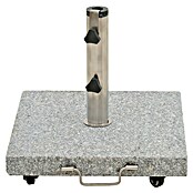 Siena Garden Granitschirmständer Ennio mit Rollen (28 kg, L x B: 45 x 45 cm) | BAUHAUS