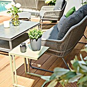 Siena Garden Garten-Beistelltisch Ramo (L x B x H: 33,5 x 40 x 50 cm, Melamin, Quadratisch, Olive) | BAUHAUS
