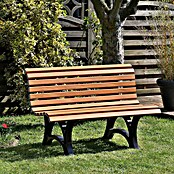 Blome Gartenbank Helgoland (B x T x H: 150 x 64 x 80 cm, Braun, Schwarz) | BAUHAUS