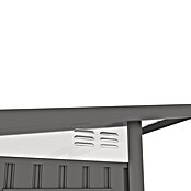 Gardol Spremište Style  (Vanjska dimenzija uklj. krovni prevjes (Š x D): 225 x 190 cm, Metal, Crna) | BAUHAUS