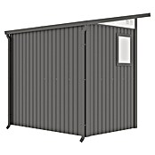 Gardol Spremište Style  (Vanjska dimenzija uklj. krovni prevjes (Š x D): 225 x 190 cm, Metal, Crna) | BAUHAUS