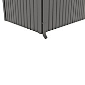 Gardol Spremište Style  (Vanjska dimenzija uklj. krovni prevjes (Š x D): 225 x 190 cm, Metal, Crna) | BAUHAUS