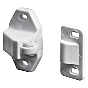 Häfele Tope de rodillo (L x An x Al: 21 x 35 x 19 mm, Plástico, Blanco)