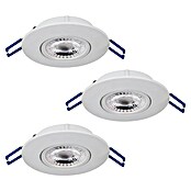Eglo LED vgradna svetilka Agulo  (Toplo bela, Premer: 9 cm, Bela) | Vgradni žarometi | Reflektorji in žarometi | Svetila | Elektro in svetila | Izdelki | BAUHAUS