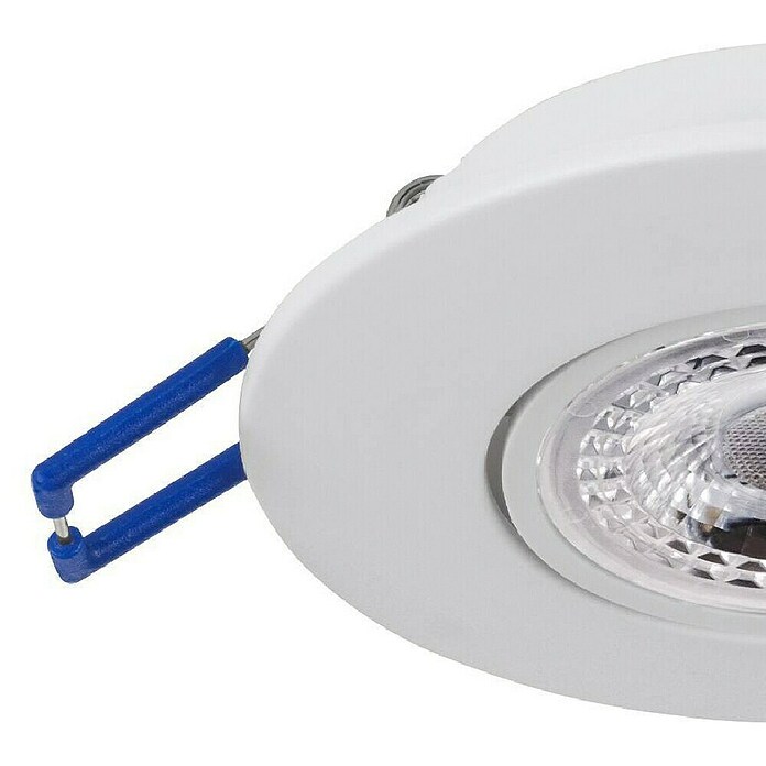 Eglo LED vgradna svetilka Agulo  (Toplo bela, Premer: 9 cm, Bela) | Vgradni žarometi | Reflektorji in žarometi | Svetila | Elektro in svetila | Izdelki | BAUHAUS