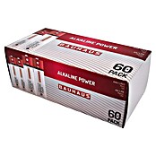 BAUHAUS Alkalna baterija  (Alkal-mangan, 1,5 V, 60 Kom.) | BAUHAUS