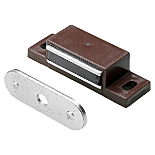 Hettich Magneetsluiting (Hechtsterkte: 2 kg, l x b x h: 15 x 13,5 x 45,5 mm, Bruin)