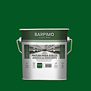 Barpimo Pintura para suelos acrílica (Verde cromo, 4 l, Satinado)
