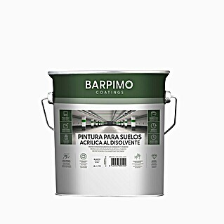 Barpimo Pintura para suelos acrílica (Blanco, 4 l, Satinado)