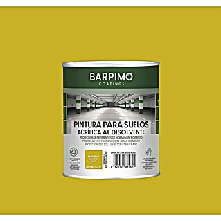 Barpimo Pintura para suelos acrílica (Amarillo, 750 ml, Satinado)