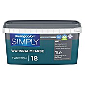 swingcolor Boja za zid Simply  (Plava – br. 18, Mat, 1 l) | BAUHAUS