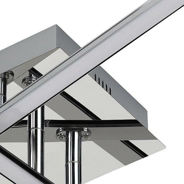 LASANA 1 LED DECKENL18W,CHROM, WEISS
