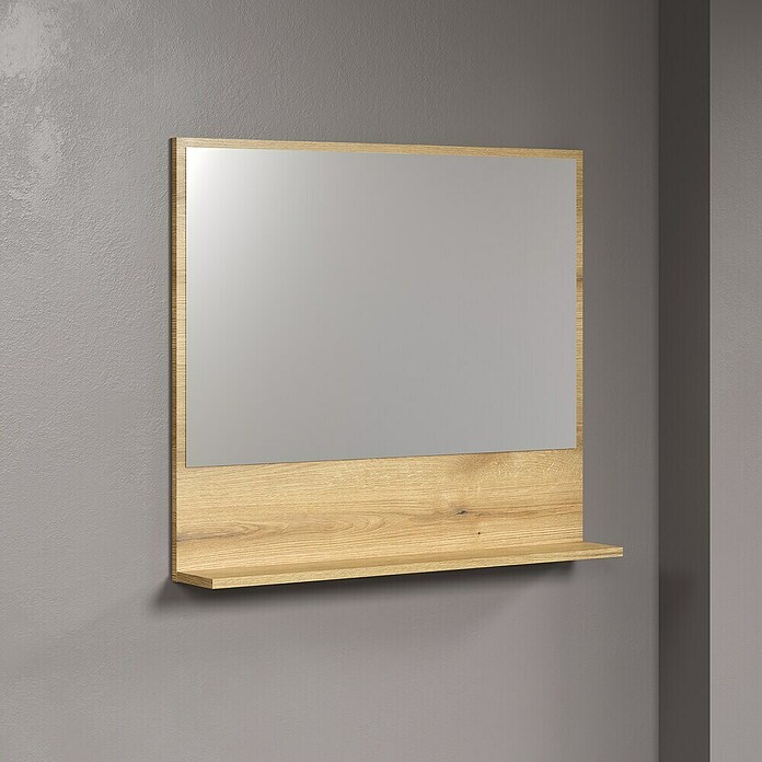 Trendteam Niklas Ablagespiegel (80 x 14 x 74 cm, Evoke Eiche) | BAUHAUS