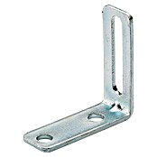 Hettich Nastavljivi kotnik  (Do x Š x V: 55 x 55 x 20 mm, Pocinkano, 1 kos, Srebrna) | 1151 - Konstruktionsbeschläge | AAEB - Möbelbeschläge | AAE - Beschläge | AA - Eisenwaren | A - Eisenwaren | BAUHAUS