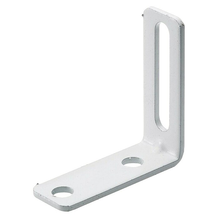 Hettich Nastavljivi kotnik  (Do x Š x V: 55 x 55 x 20 mm, Prašno barvano, 1 kos, Bela) | 1151 - Konstruktionsbeschläge | AAEB - Möbelbeschläge | AAE - Beschläge | AA - Eisenwaren | A - Eisenwaren | BAUHAUS