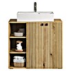 Trendteam Niklas Badmöbel-Set (90 cm, Evoke Eiche, Strukturiert, Breite Waschbecken: 60 cm) | BAUHAUS