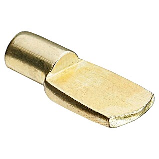 Hettich Soporte para estantes (Diámetro: 7 mm, Baño de latón)