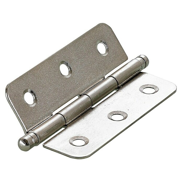 Hettich Ukrasna šarka  (D x Š: 60 x 40 mm, Čelik, Poniklano) | BAUHAUS