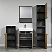 Trendteam Niklas Waschtischunterschrank (B x T x H: 60 x 42 x 64 cm, Evoke Eiche/Anthrazit, Strukturiert) | BAUHAUS