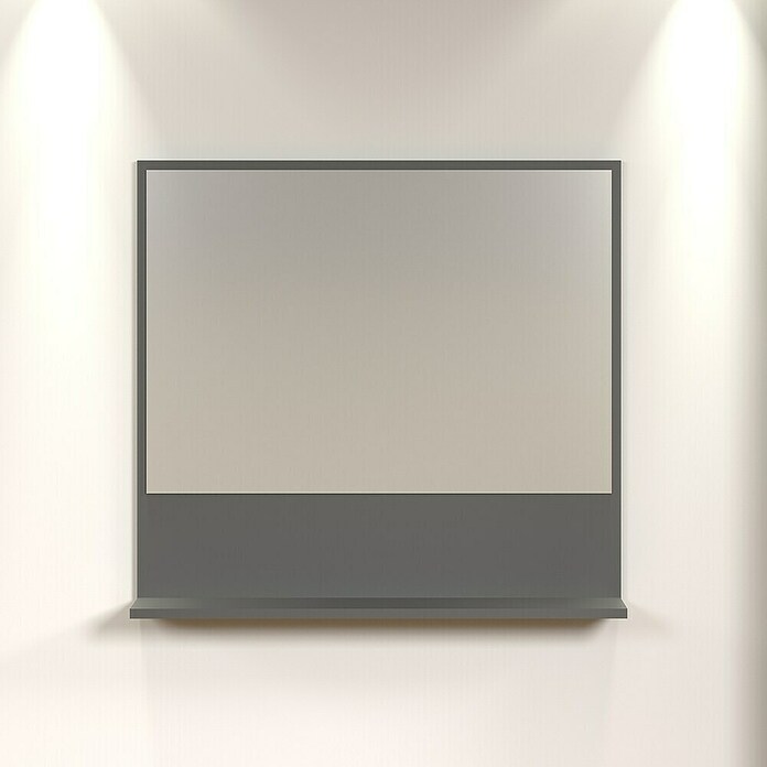 Trendteam Niklas Ablagespiegel (80 x 14 x 74 cm, Anthrazit) | BAUHAUS
