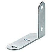 Hettich Kutna pričvrsna ploča  (D x Š x V: 45 x 60 x 15 mm, Čelik, Vrsta graničnika: Lijevo) | BAUHAUS