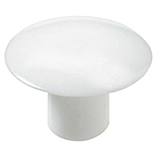 Tapón embellecedor (Diámetro: 10 mm, Blanco, Plástico)