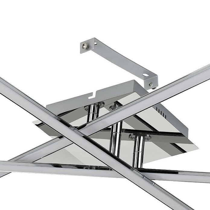 LASANA 1 LED DECKENL18W,CHROM, WEISS